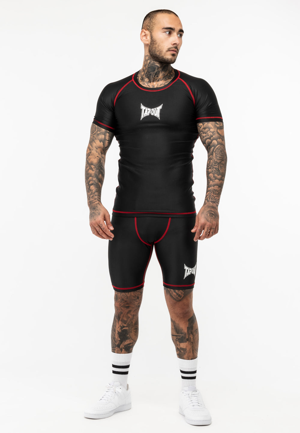 Tapout 960027 Crystal Funktionsshirt Schwarz