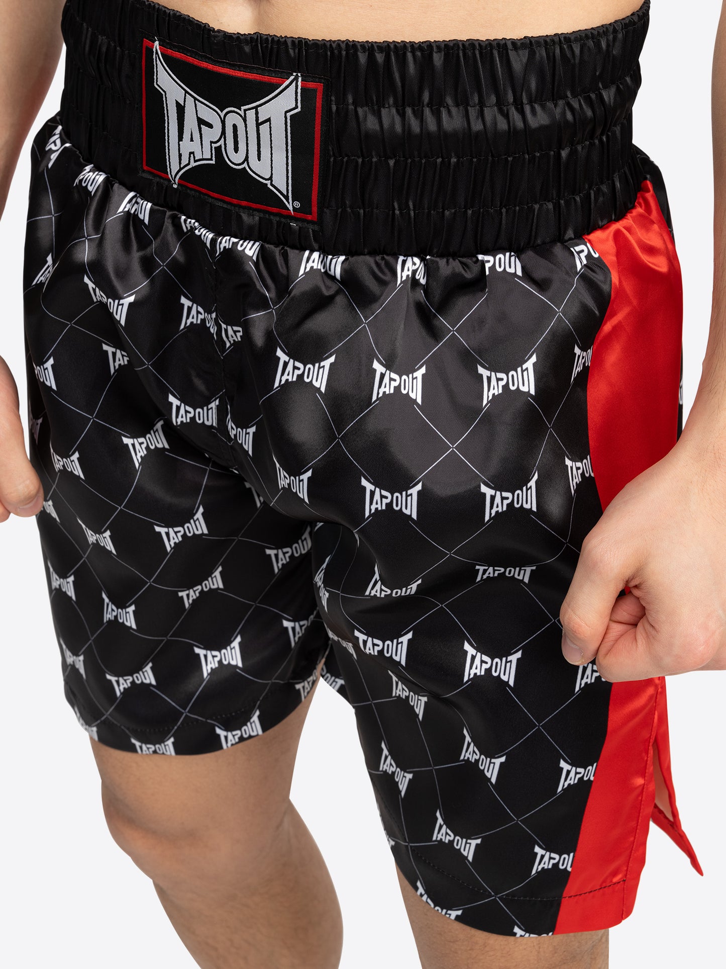 Tapout 960044 Brawley Boxhose Schwarz/Rot