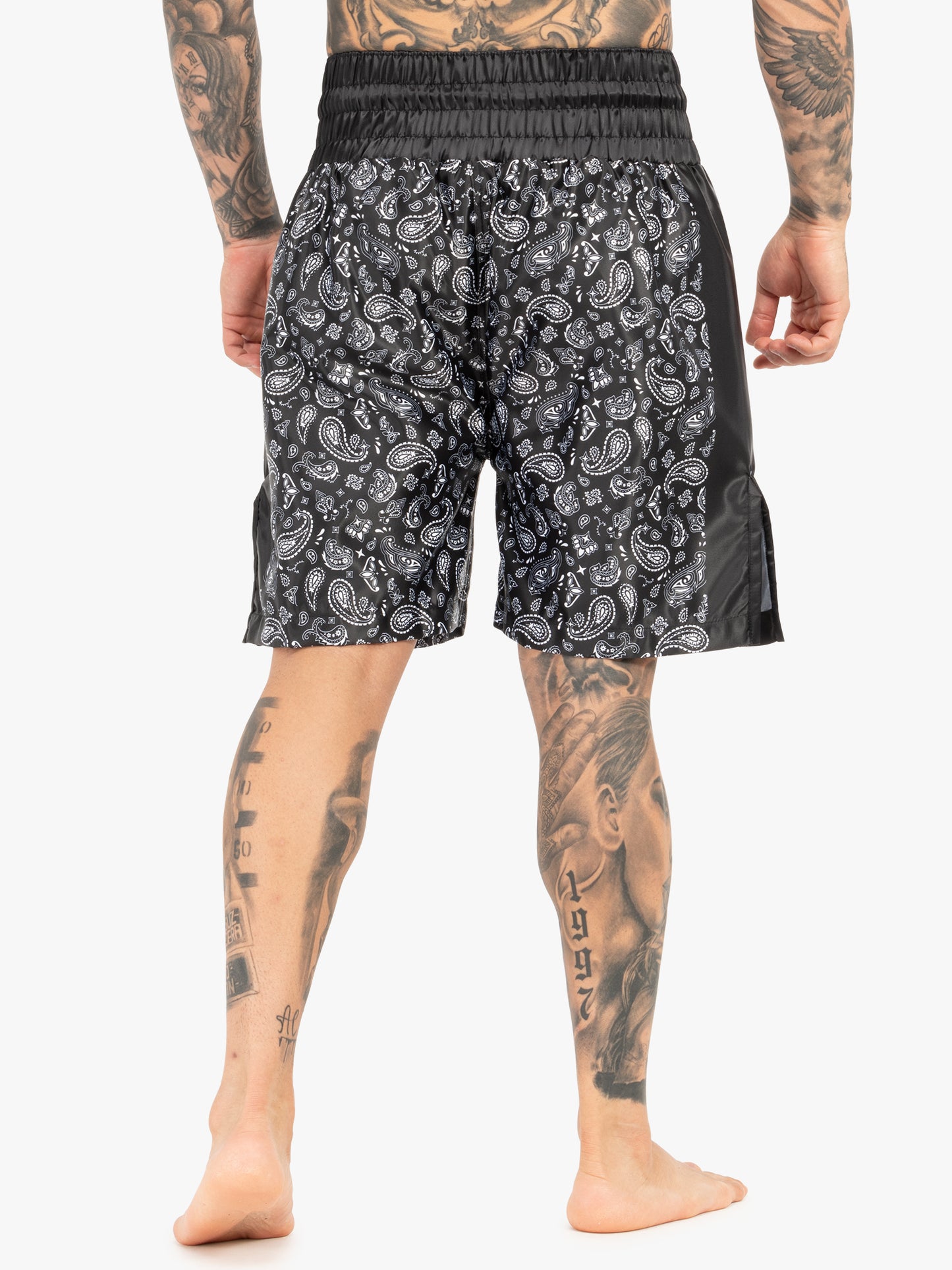 Tapout 960045 Moreno Boxhose Schwarz/Weiss