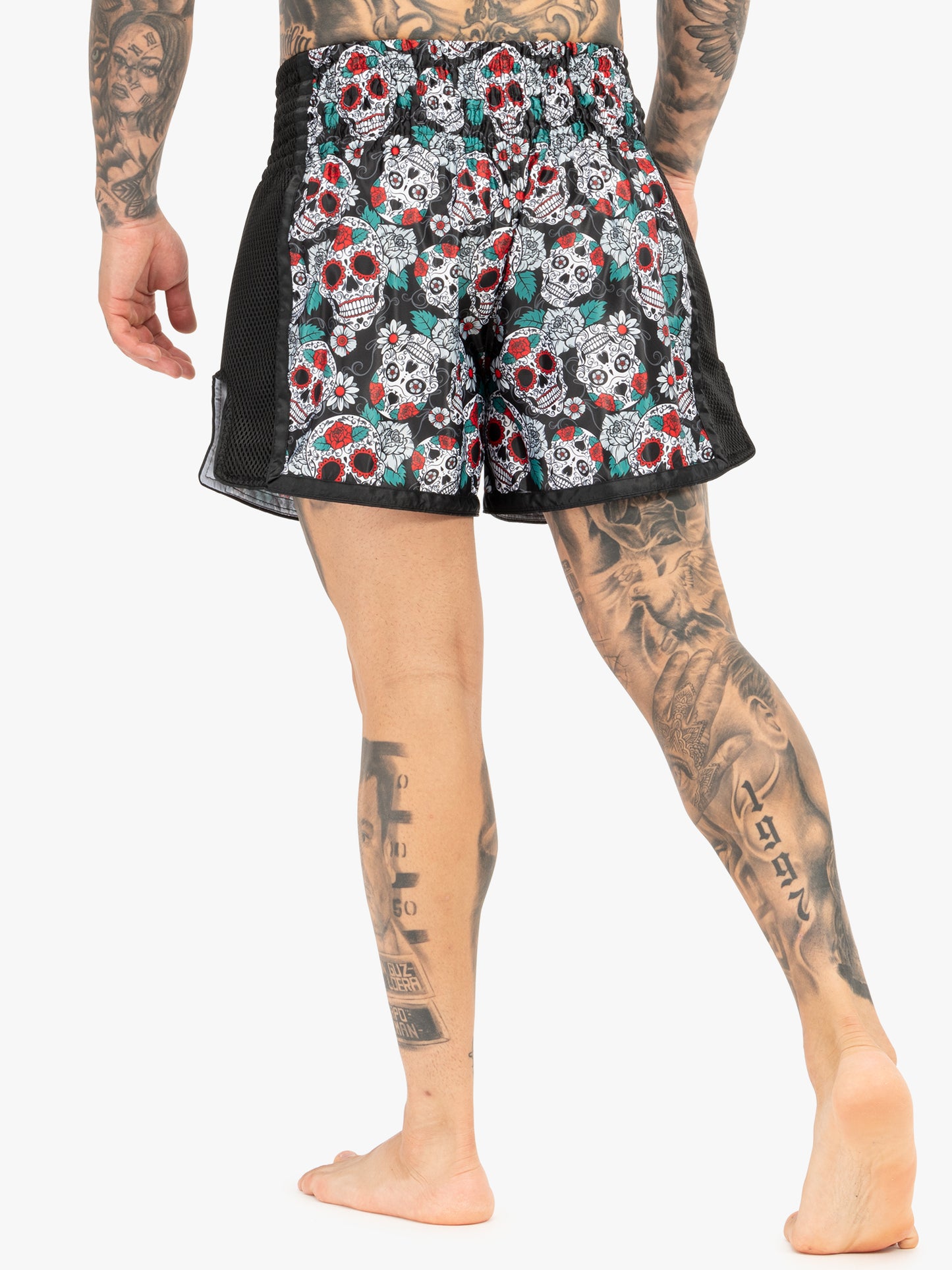 Tapout 960049 Bollan Thaibox-Hose Schwarz/Multicolour