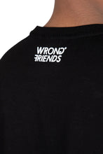 Laden Sie das Bild in den Galerie-Viewer, Wrong Friends T-Shirt AMSTERDAM schwarz
