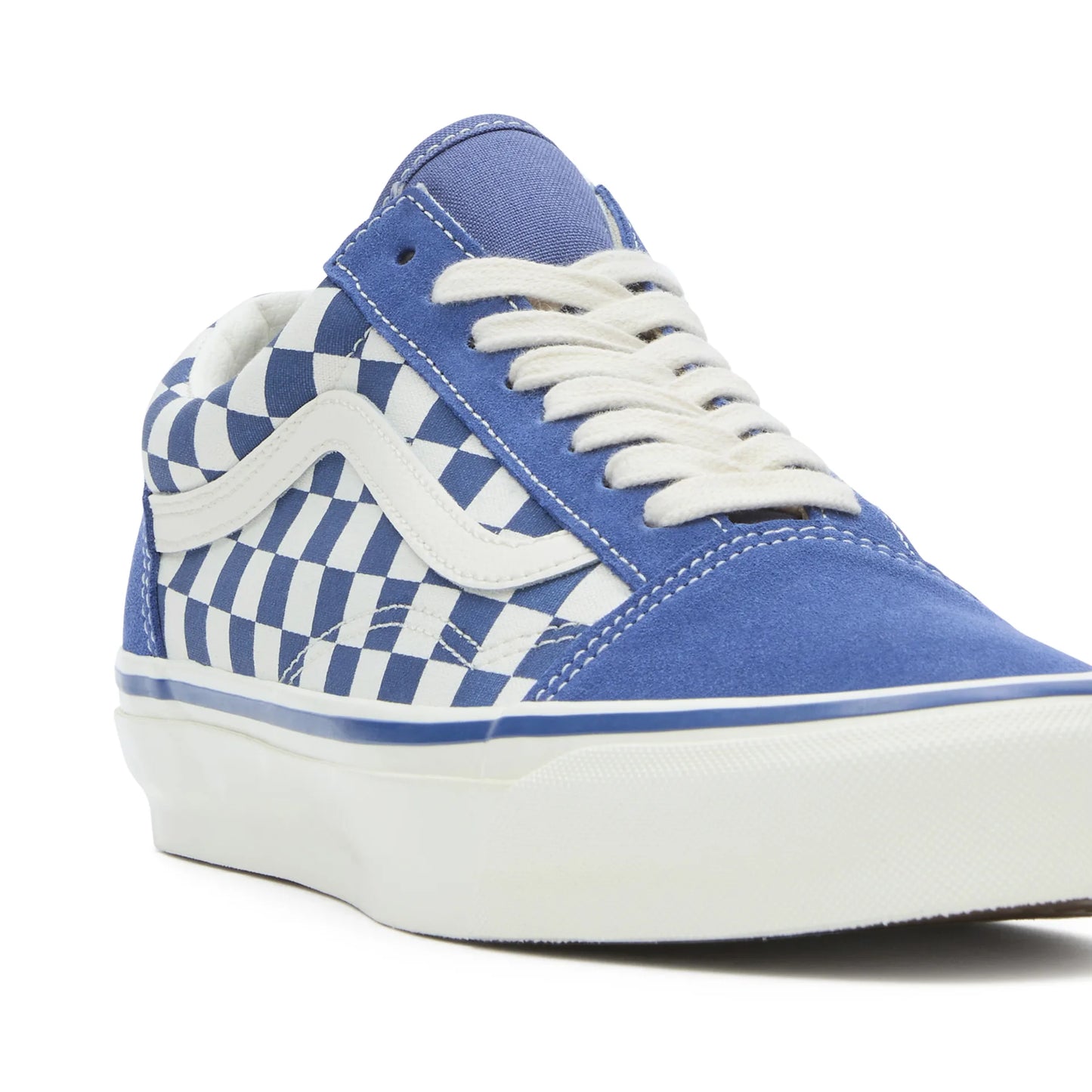 Vans Old Skool Checkerboard Blau/Weiss – Klassiker im Schachbrett-Design