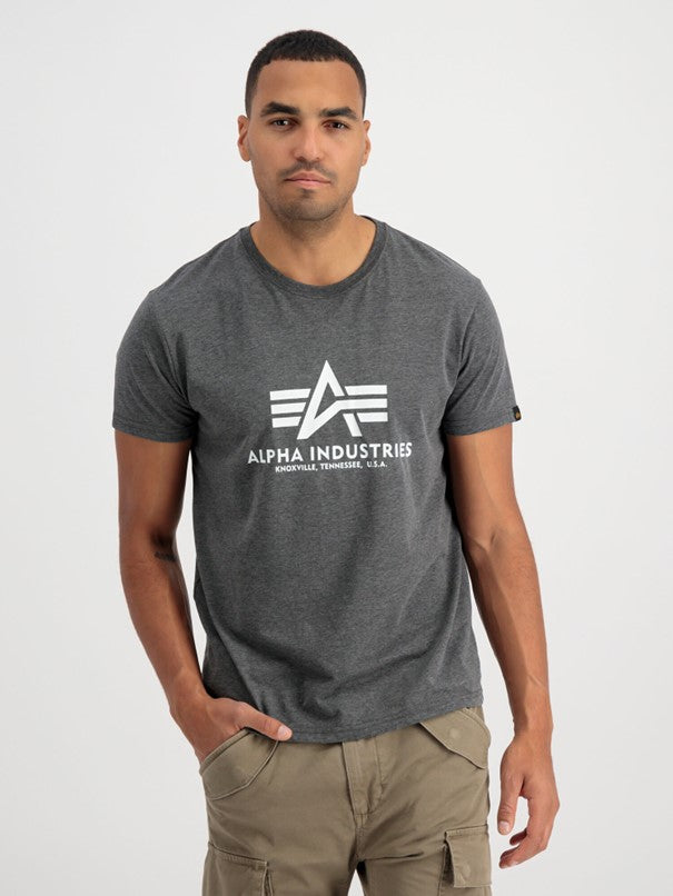 Alpha Industries Basic T-Shirt - Charcoal Heather