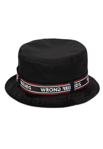 Wrong Friends Manchester Bucket Hat black