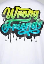 Laden Sie das Bild in den Galerie-Viewer, Wrong Friends T-Shirt NERJA weiss
