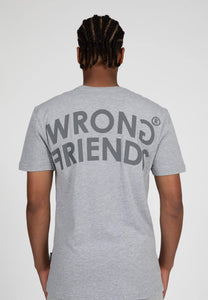 Wrong Friends T-Shirt ORLANDO grau