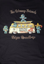 Laden Sie das Bild in den Galerie-Viewer, Wrong Friends Ibiza T-Shirt Schwarz
