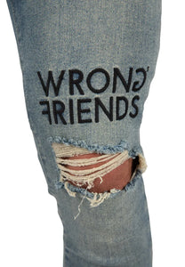 Wrong Friends Los Angeles Jeans Blau