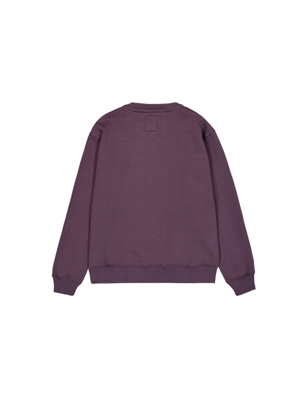 Alpha Industries Basic Small Logo Sweater für Herren, Plum – Bequemer Baumwoll-Pullover, jetzt in eurem Schweizer Online-Shop erhältlich