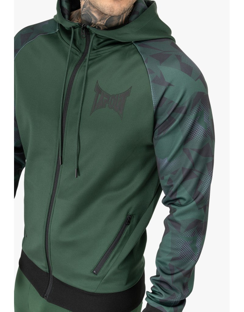 Tapout 940044 Training Midlayer Gruen/Schwarz