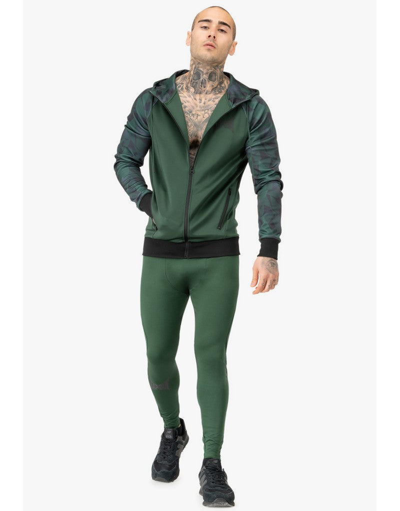 Tapout 940044 Training Midlayer Gruen/Schwarz
