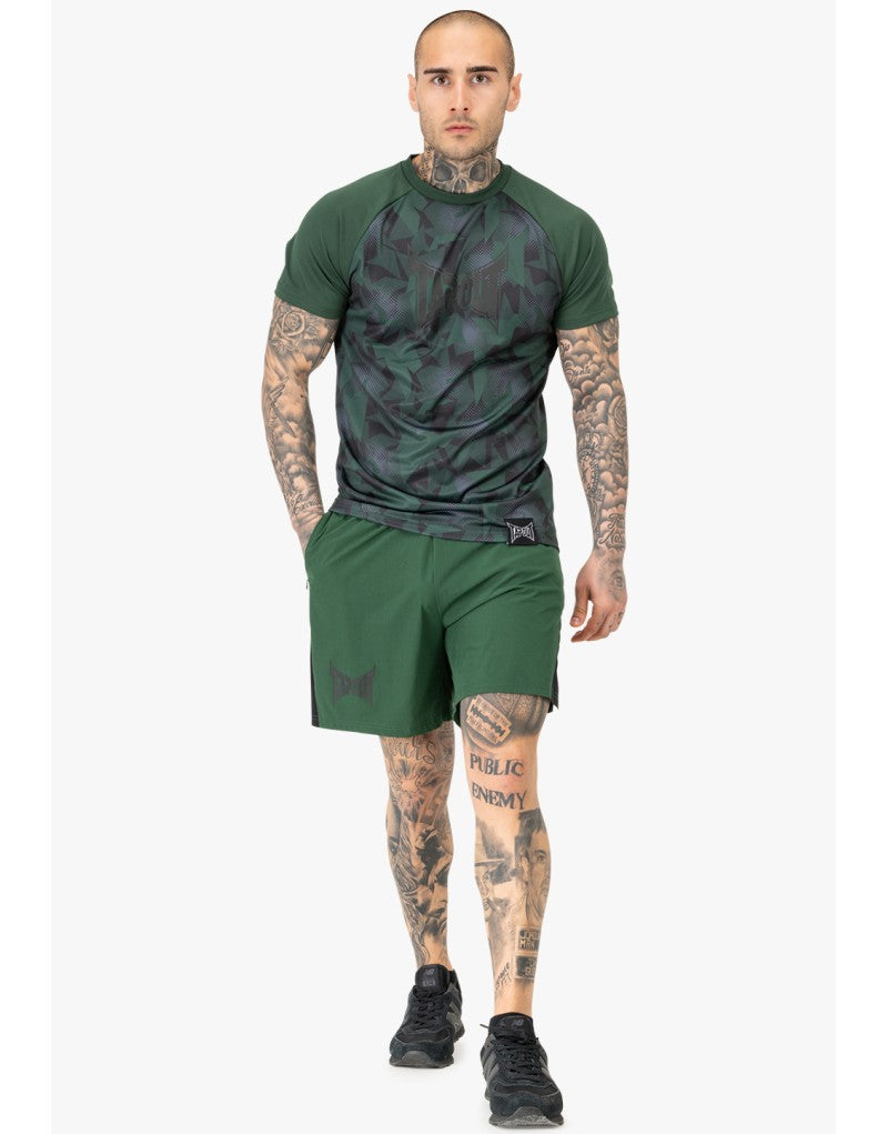 Tapout 940046 Training Short Gruen/Schwarz