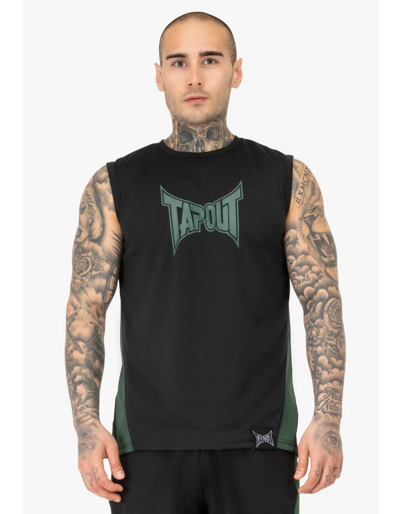 Tapout 940042 Trainings Tank Schwarz