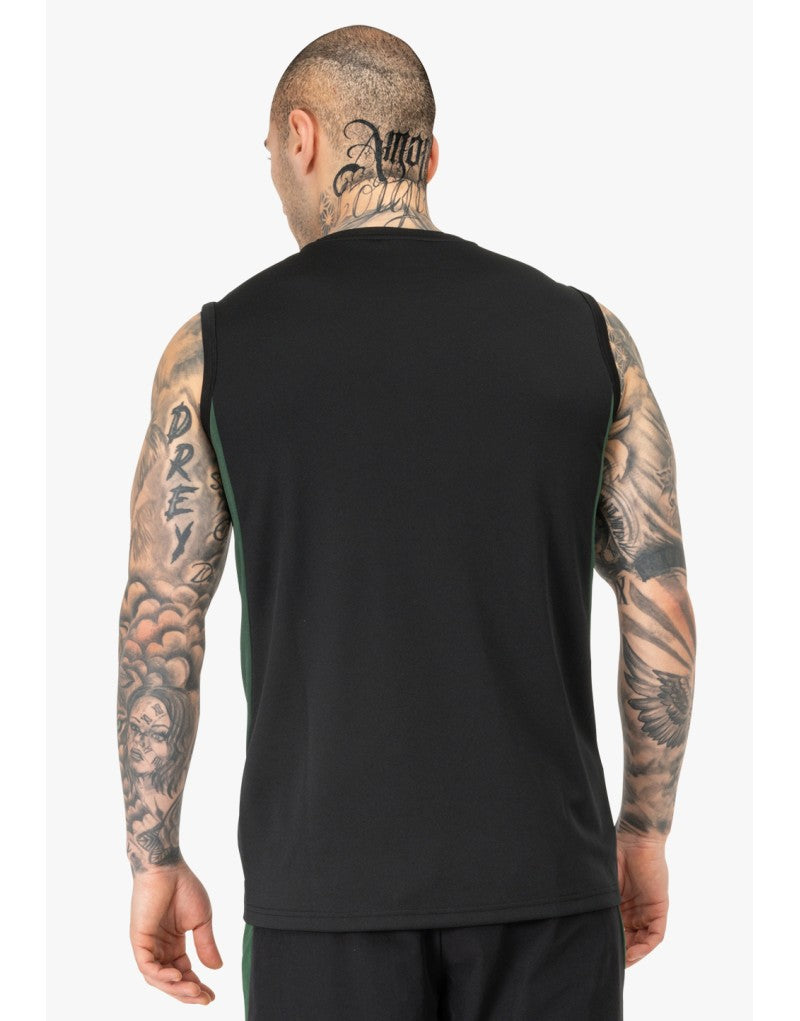 Tapout 940042 Trainings Tank Schwarz