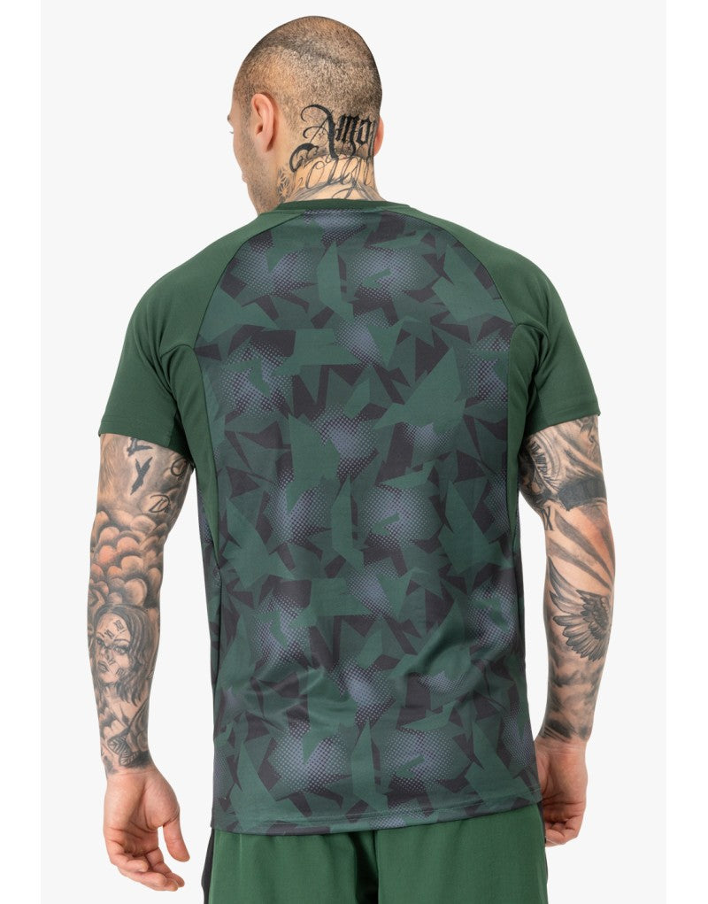 Tapout 940043 Training Graphic T-Shirt Gruen/Schwarz