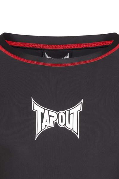 Tapout 960028 Bedrock Funktionsshirt Schwarz