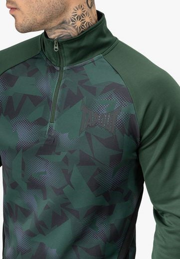 Tapout 940044 Training Midlayer Gruen/Schwarz