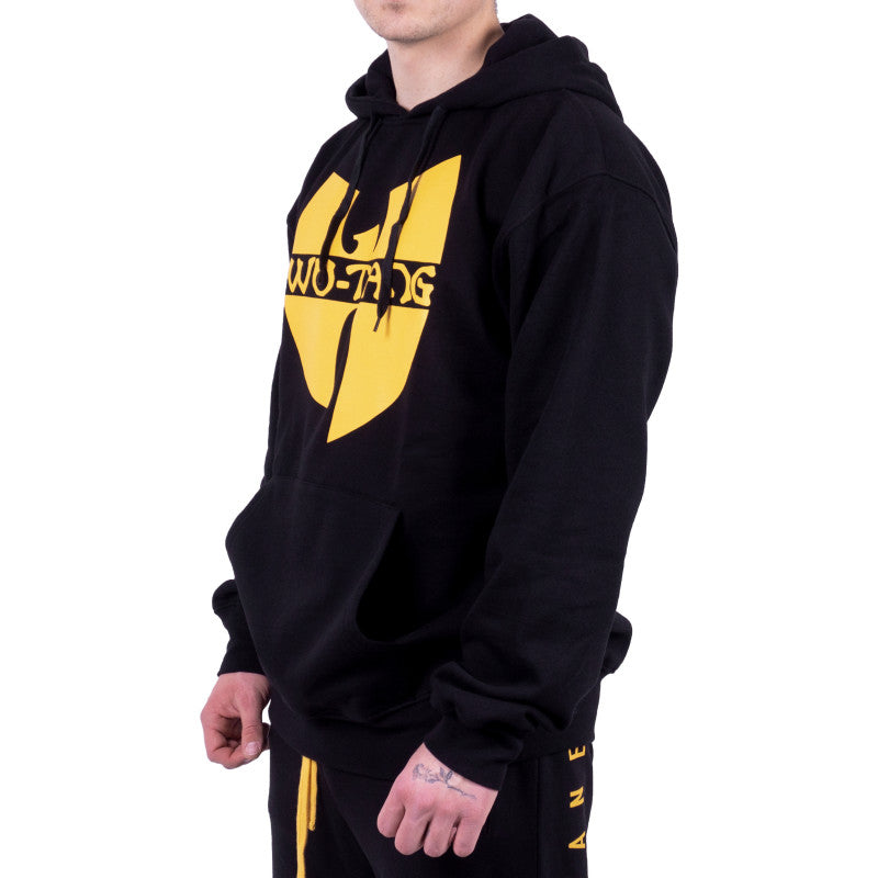 Wu Wear Logo Hoodie - Wu-Tang Clan Schwarz