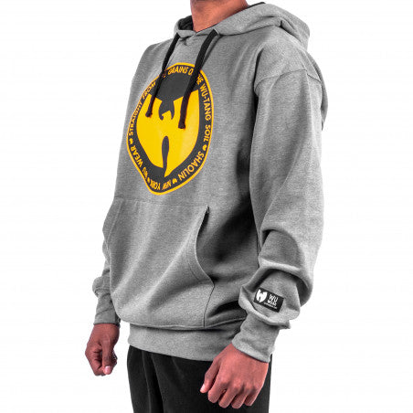 Wu Wear Grains Hoodie - Wu-Tang Clan Grau