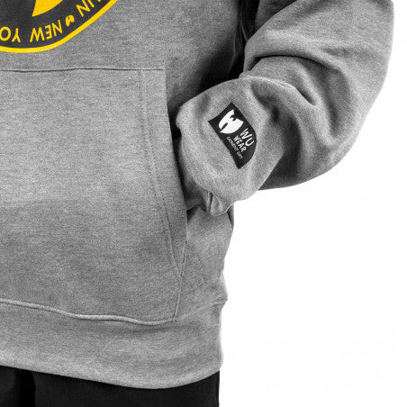 Wu Wear Grains Hoodie - Wu-Tang Clan Grau