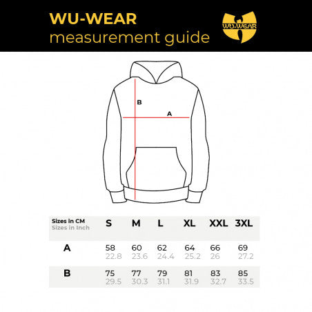 Wu Wear All Members Hoodie - Wu-Tang Clan Schwarz