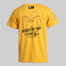 Laden Sie das Bild in den Galerie-Viewer, Wu Wear Wu Identity T-Shirt Gelb Wu-Tang Clan
