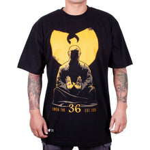 Laden Sie das Bild in den Galerie-Viewer, Wu Wear Wu-Monk T-Shirt Schwarz Wu-Tang Clan
