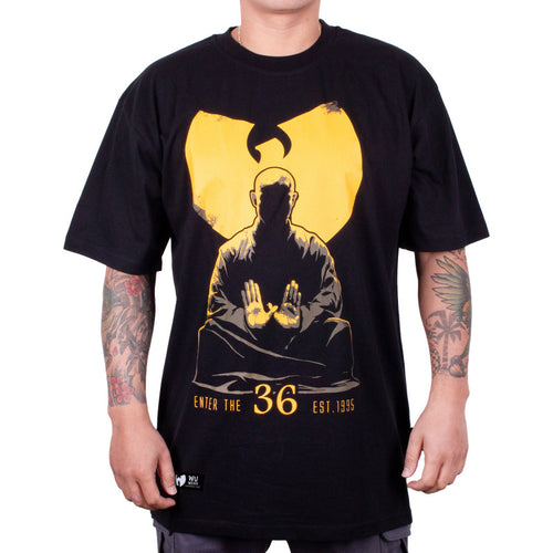 Wu Wear Wu-Monk T-Shirt Schwarz Wu-Tang Clan