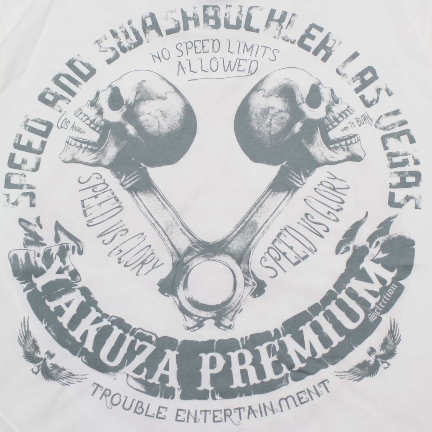 Yakuza Premium YPS 3818 T-Shirt Natur Weiss