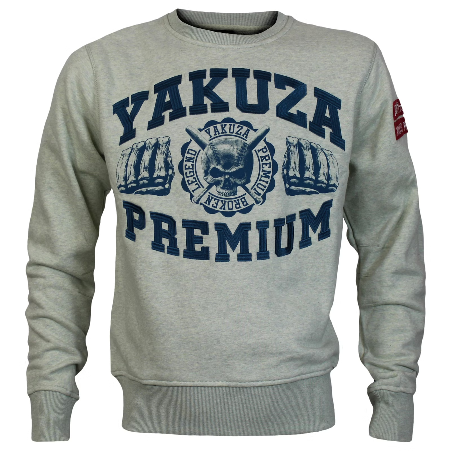 Yakuza Premium YPP 3820 Pullover Grau/Grün