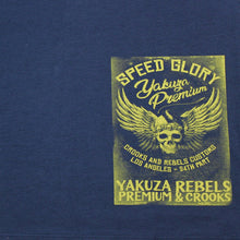 Laden Sie das Bild in den Galerie-Viewer, Yakuza Premium  YPS 3601 T-Shirt Dunkelblau

