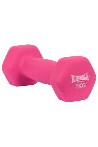 Lonsdale 112001 Hantel von Lonsdale 1 kg Pink