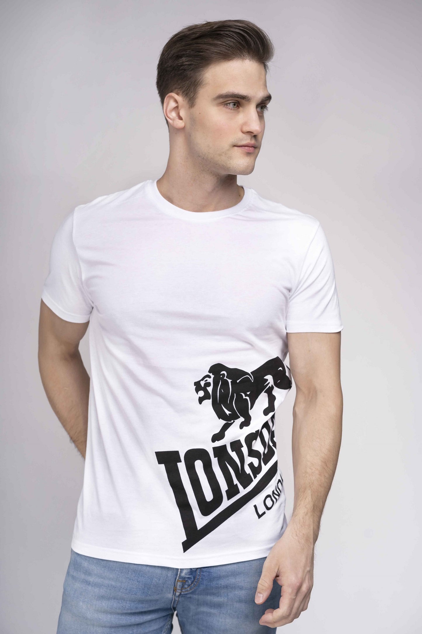 Lonsdale 115010 Dereham T-Shirt Weiss