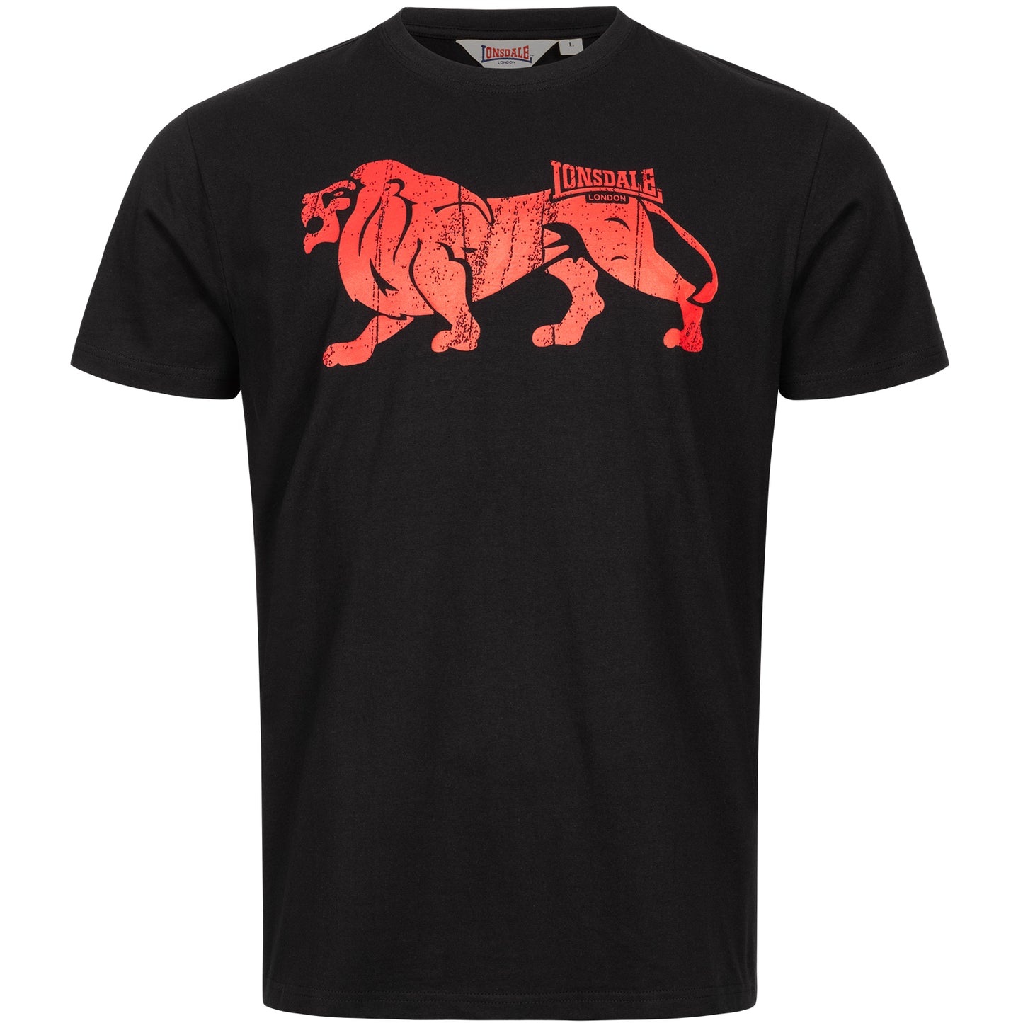 Lonsdale 117036 Endmoor T-Shirt Schwarz