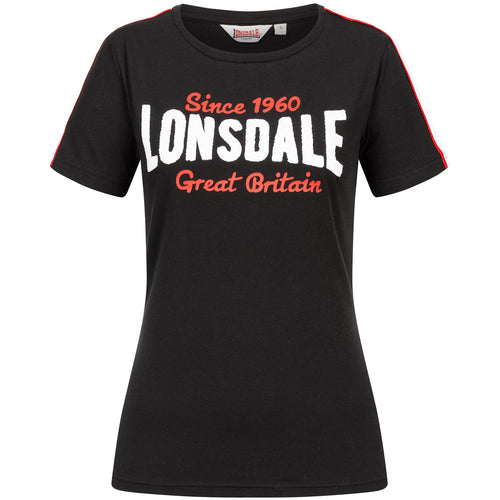 Lonsdale 117171 Ladies Shirt Creggan Schwarz