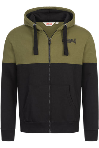 Lonsdale 117311 Lucklawhill Kapuzensweatjacke Olive