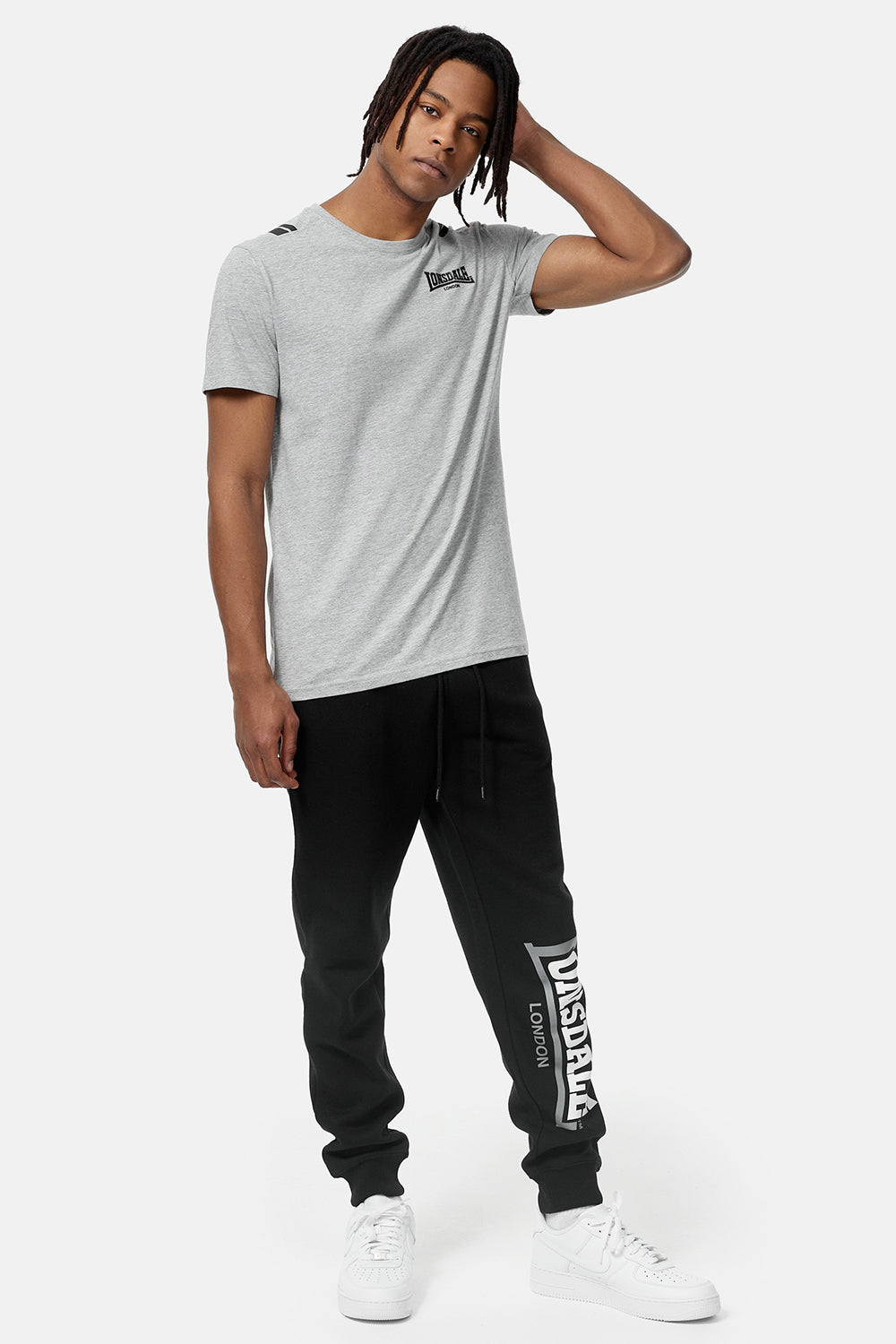 Lonsdale 117366 Ardmair T-Shirt Grau