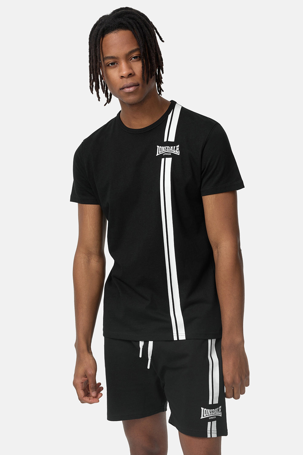 Lonsdale 117367 Inverbroom T-Shirt Schwarz
