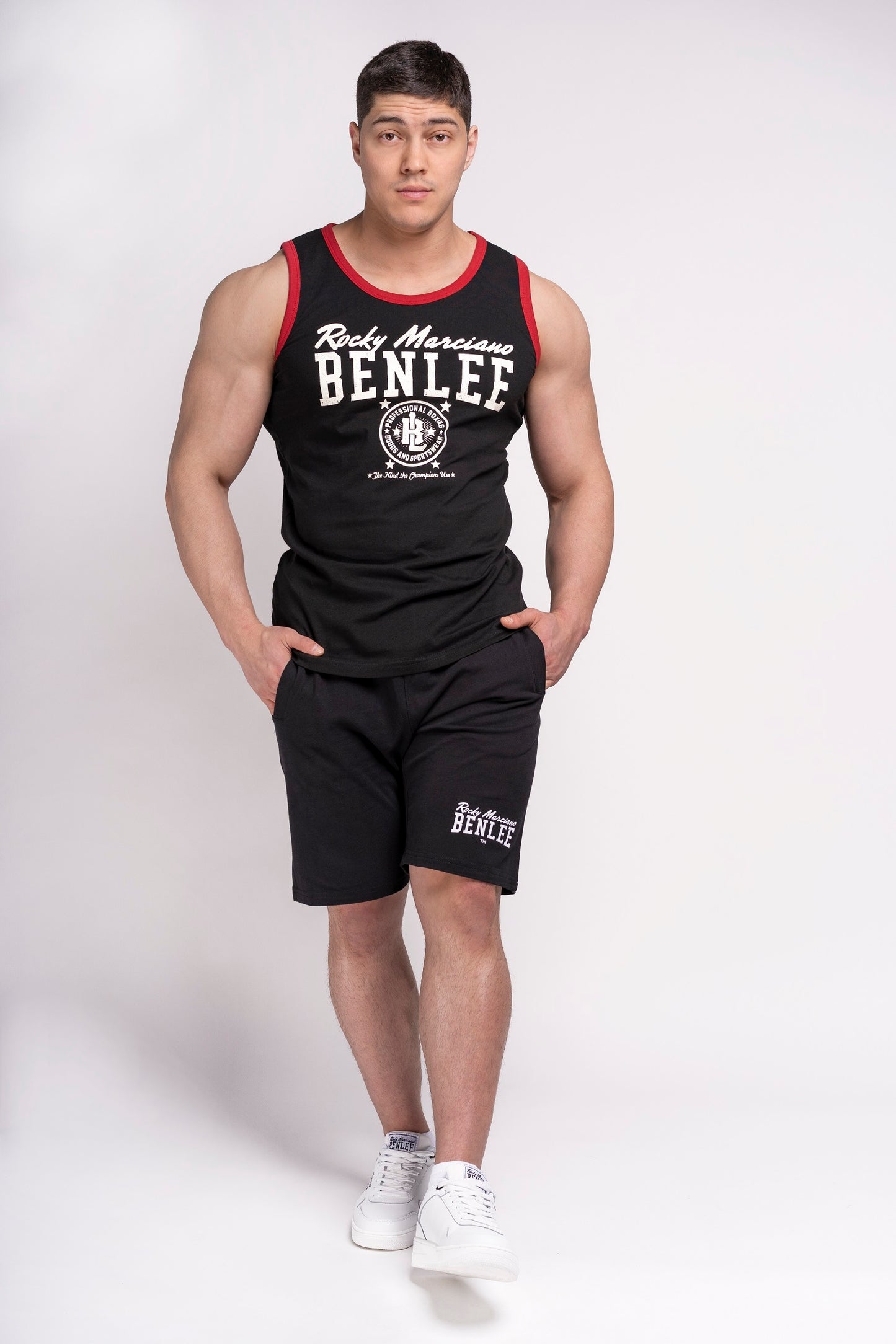 BENLEE 190108 Pittsfield Singlet Black