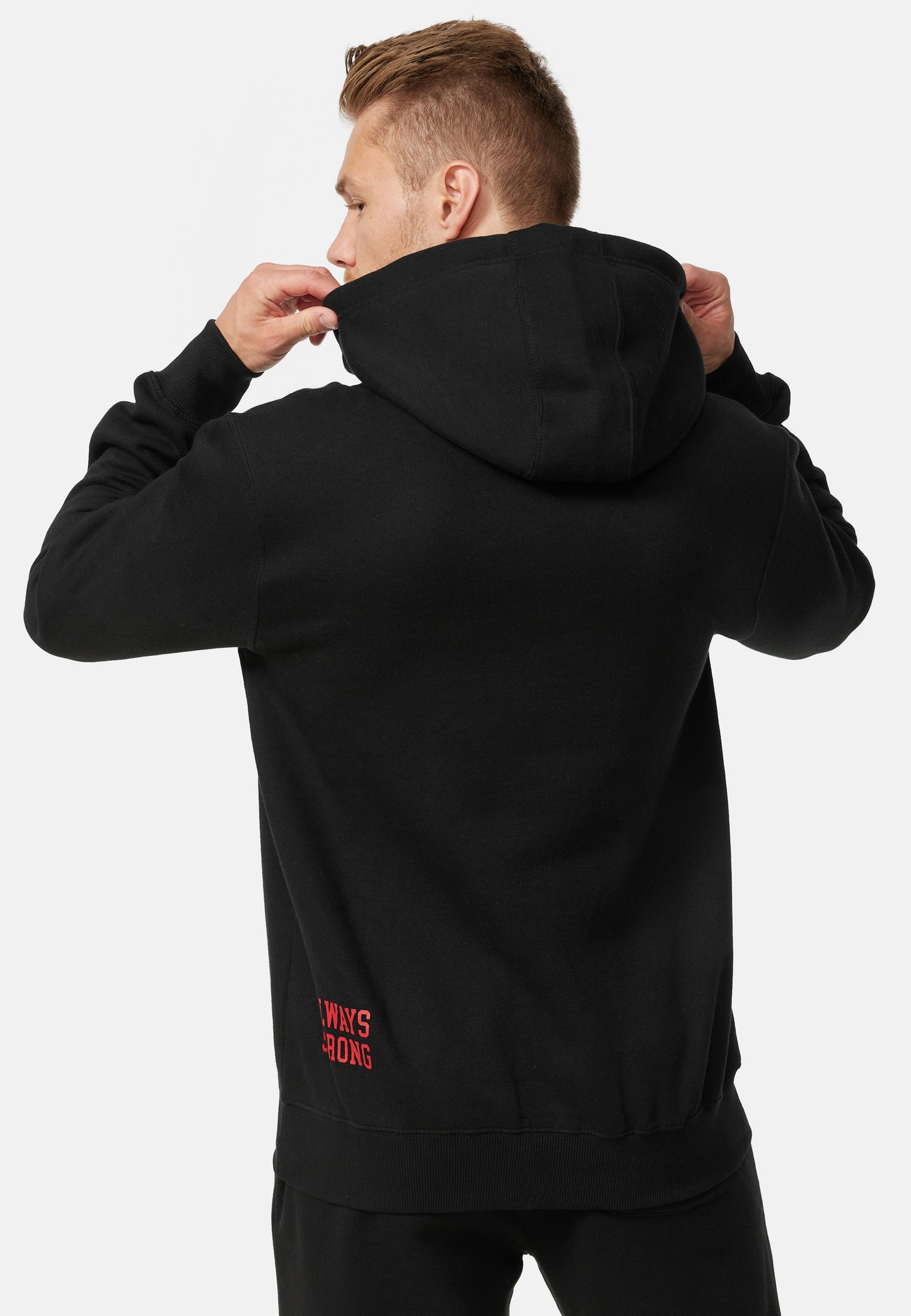 BENLEE 190747 Stronghurst Kapuzenpullover Schwarz