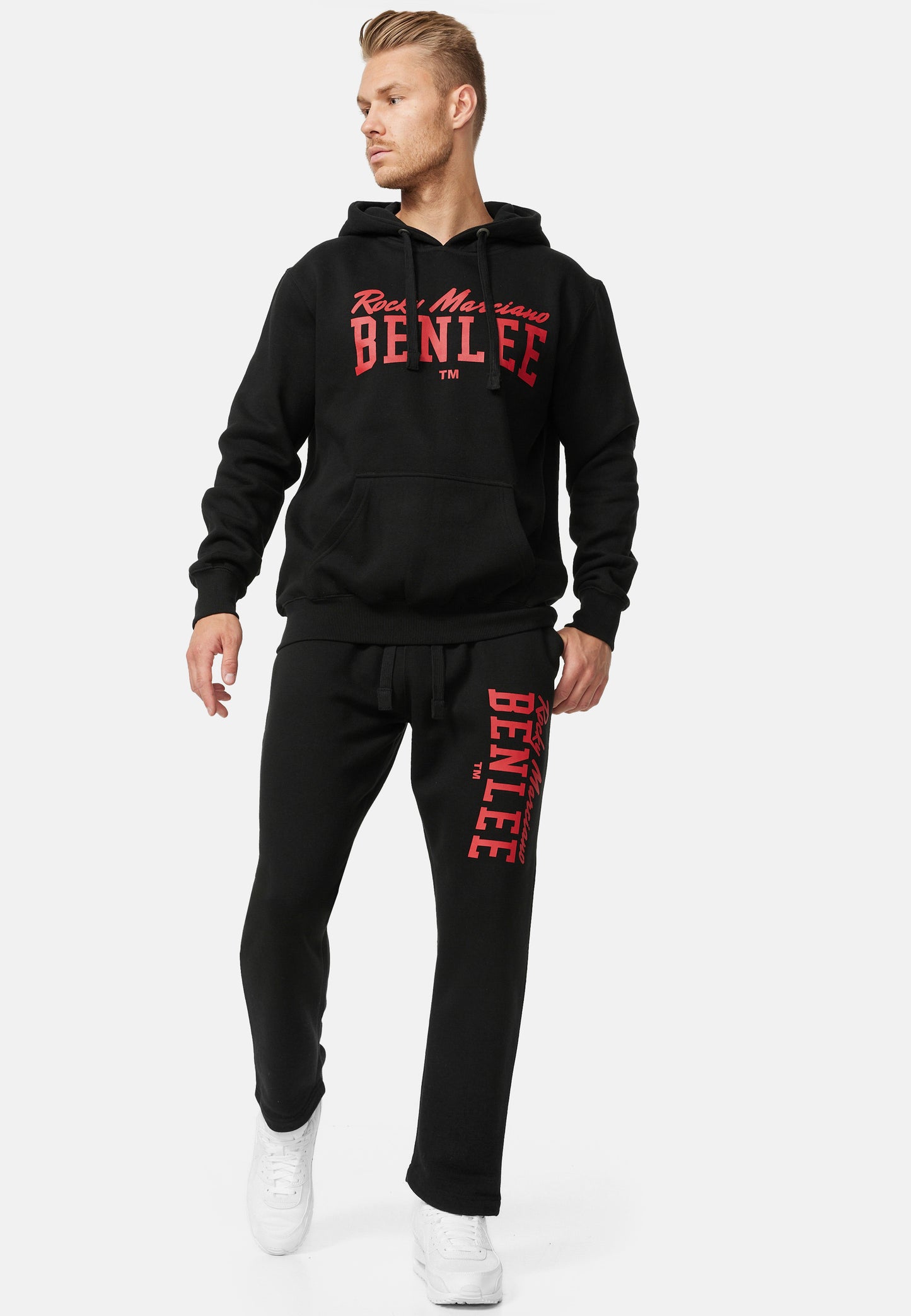 BENLEE 190747 Stronghurst Kapuzenpullover Schwarz