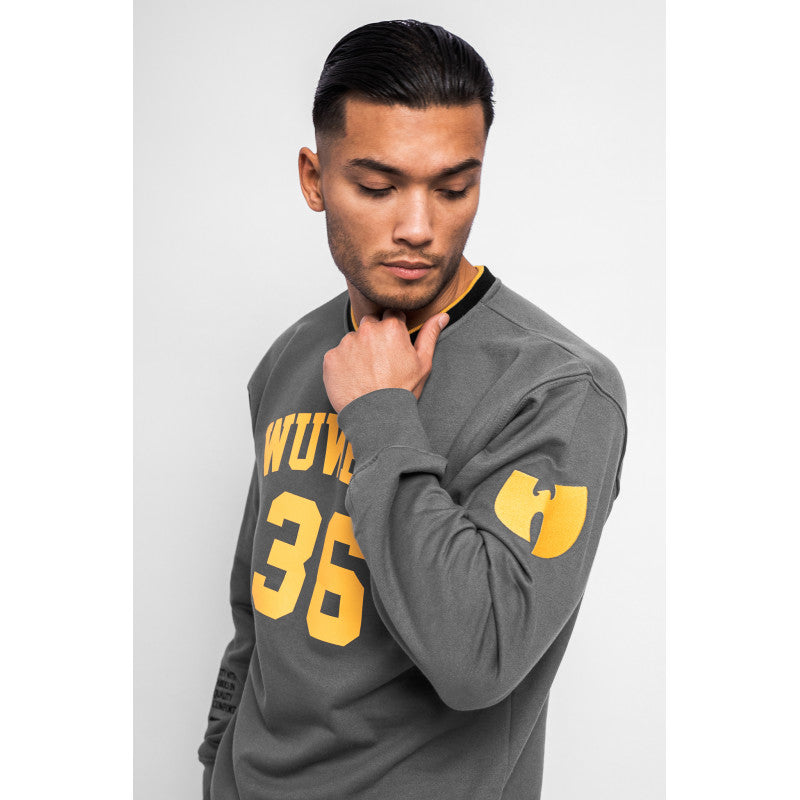 Wu Wear Wu 36 Block Crewneck Sweater Grau Wu-Tang Clan
