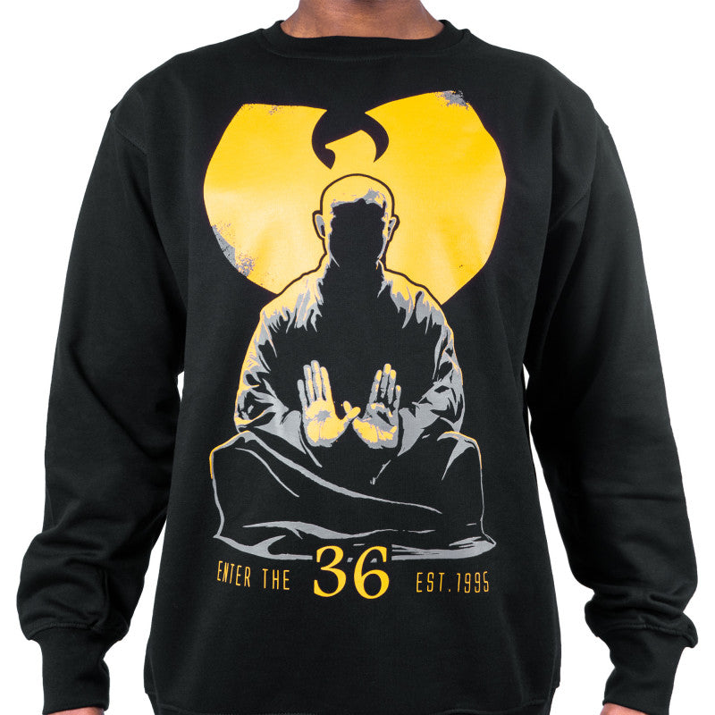 Wu Wear Monk Sweatshirt Schwarz - Wu Tang Clan