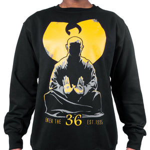 Wu Wear Monk Sweatshirt Schwarz - Wu Tang Clan 
