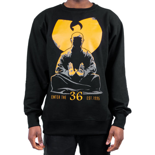 Wu Wear Monk Sweatshirt Schwarz - Wu-Tang Clan
