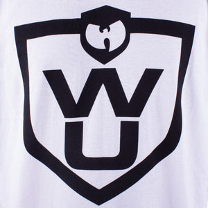 Wu Wear Wu Shield T-Shirt Wu-Tang Clan Weiss
