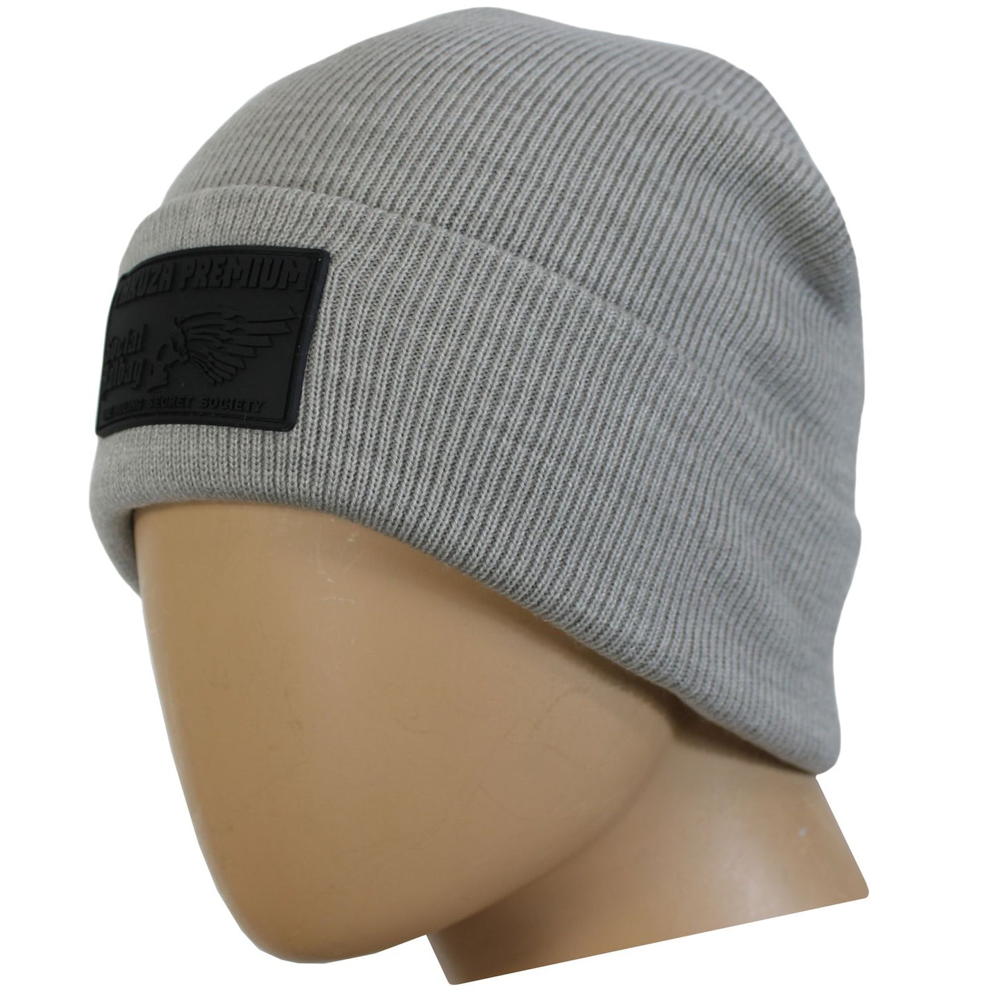Yakuza Premium 3673 Strickmütze Grau