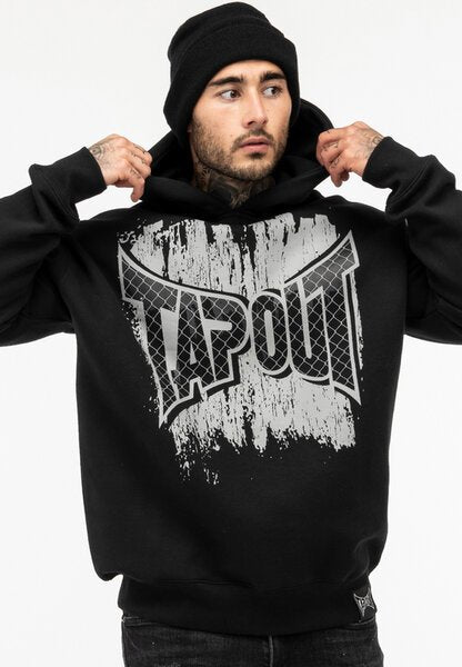 Tapout 940016 CF Hood Kapuzensweatshirt Schwarz