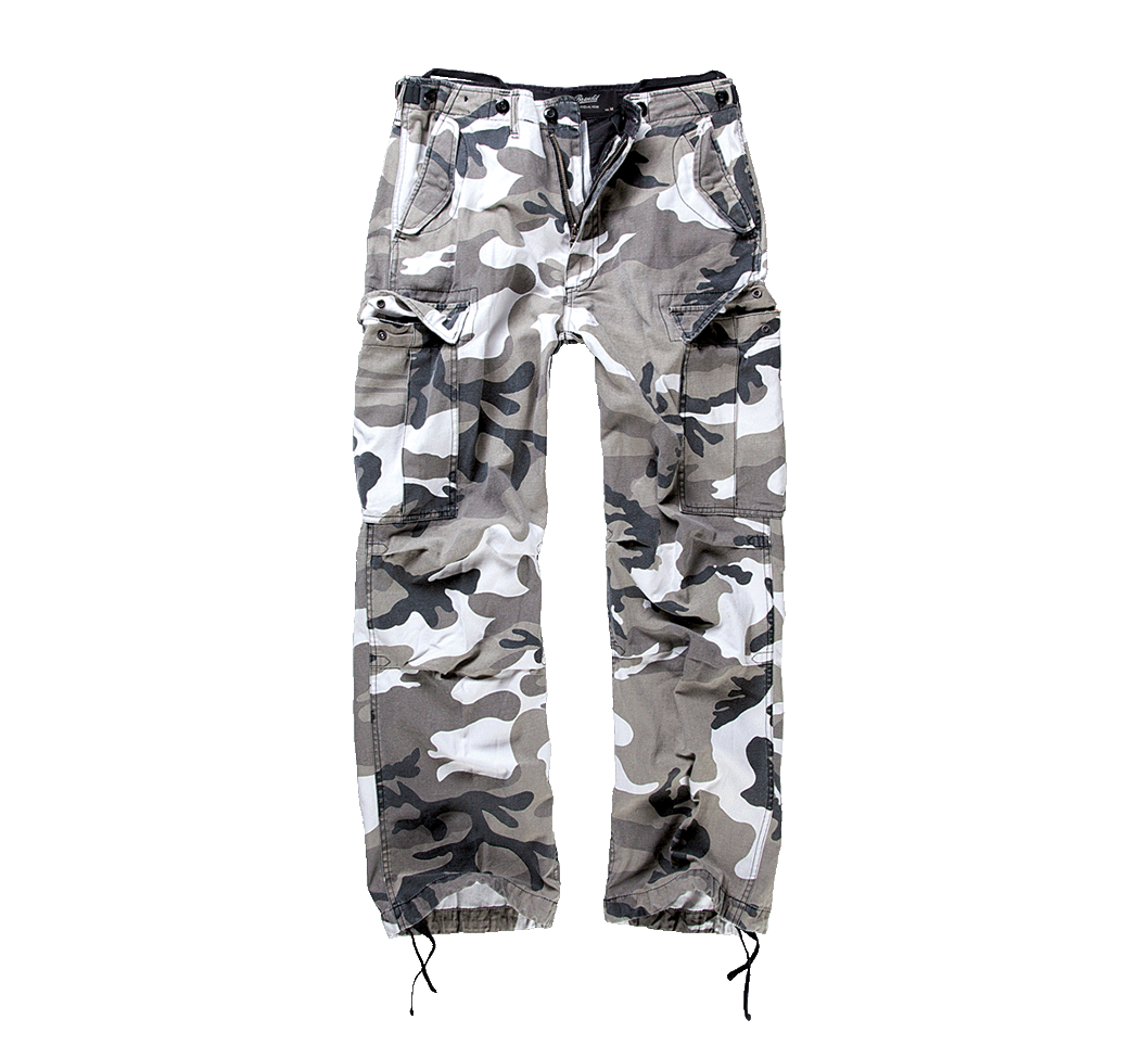 urban schwarz weiss black camouflage M65 Pant