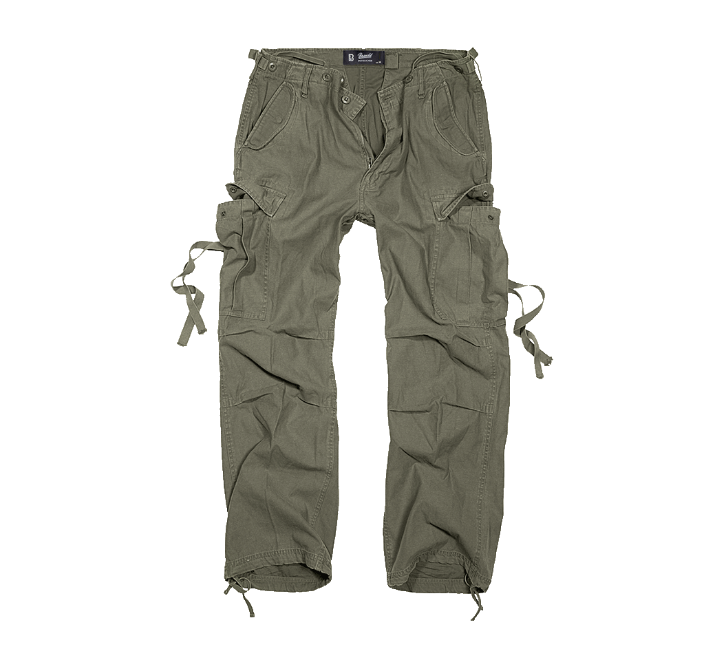 Olivgrüne M65 Cargo-Hose für Herren von Brandit 